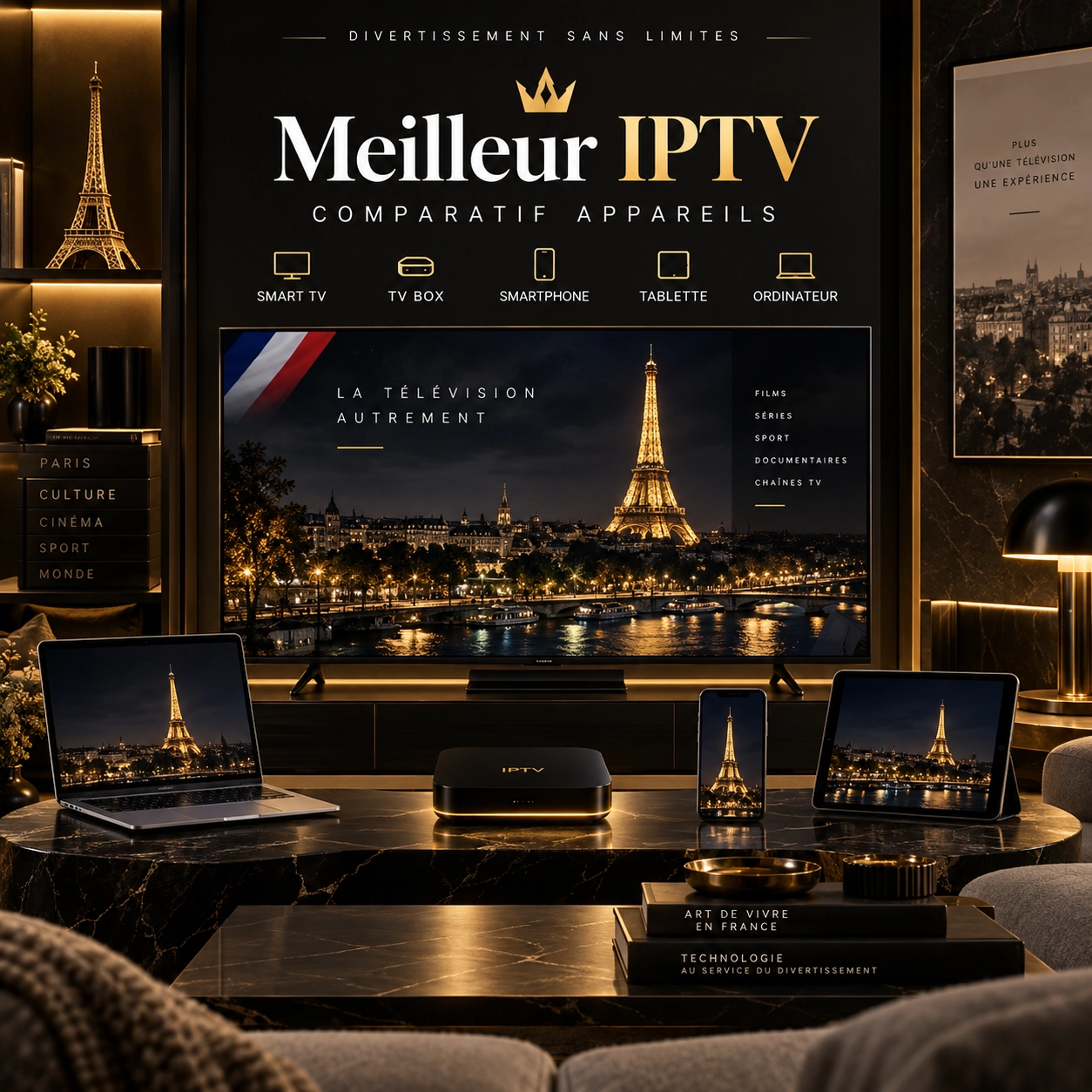 Comparatif des appareils pour choisir le meilleur IPTV